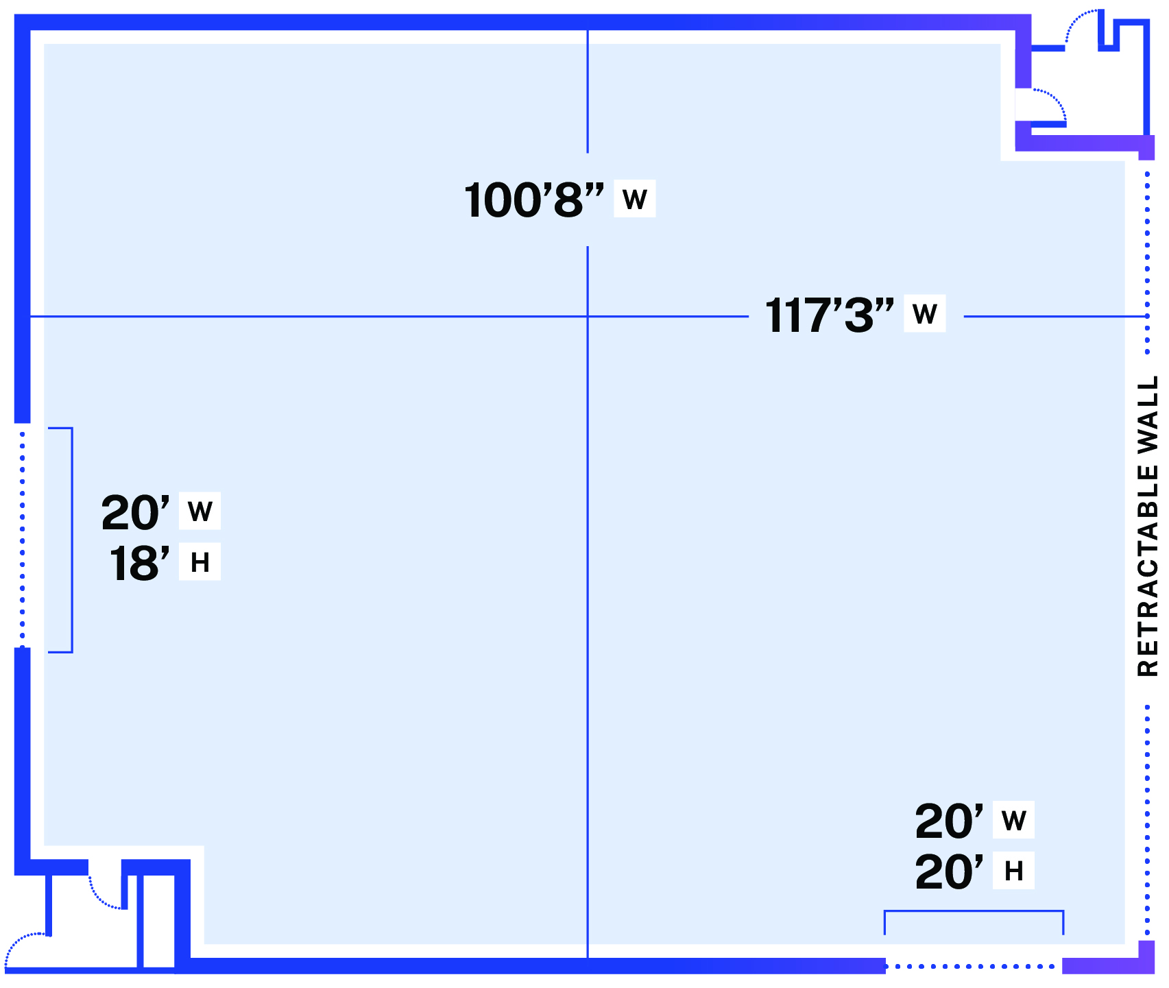 Borden Studios Floorplan Stage 1