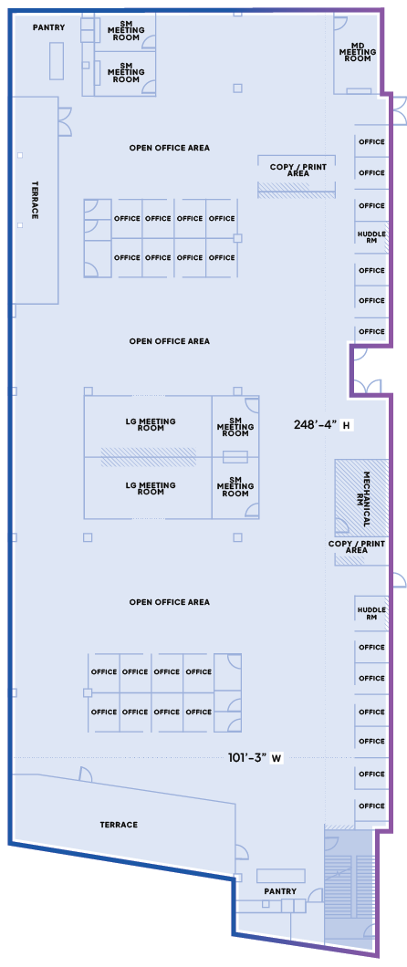 Borden Studios Floor 4 - Production Office