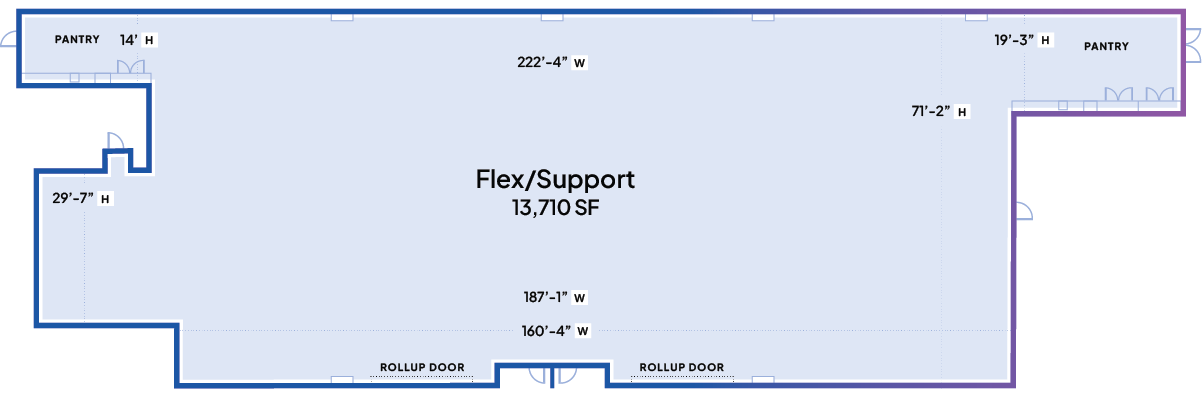 Borden Studios Floor 5 - Flex / Support